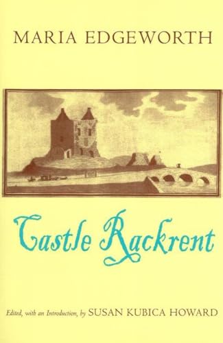 Book cover of "Castle Rackrent" with a sketched castle illustration.
