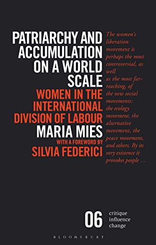 Book cover: "Patriarchy and Accumulation on a World Scale" by Maria Mies.