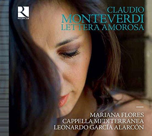 CD cover featuring a close-up portrait of Mariana Flores, with text details.