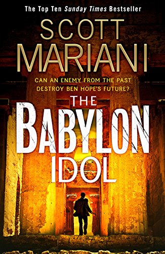 Book cover: "The Babylon Idol" with a figure standing in a doorway.