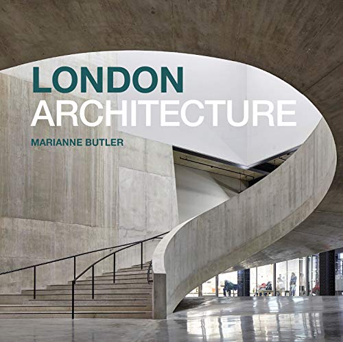 Book cover for "London Architecture" featuring a concrete staircase.