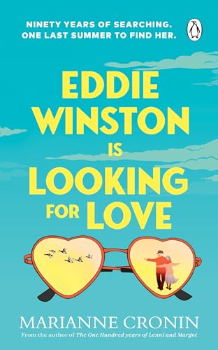 Book cover: “Eddie Winston Is Looking For Love” with heart-shaped sunglasses.