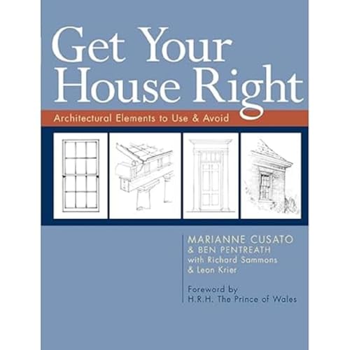 Book cover: "Get Your House Right" with architectural details shown.