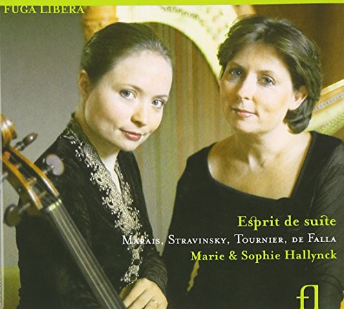 CD cover featuring two women with a cello, titled "Esprit de suite.
