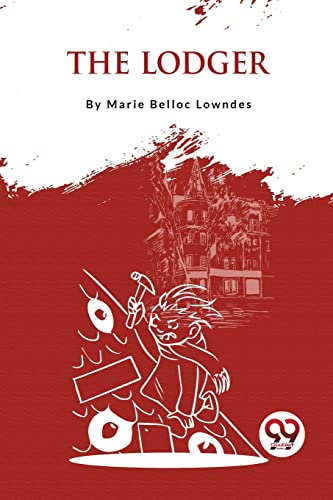 Book cover: "The Lodger" with illustration of a figure and house.