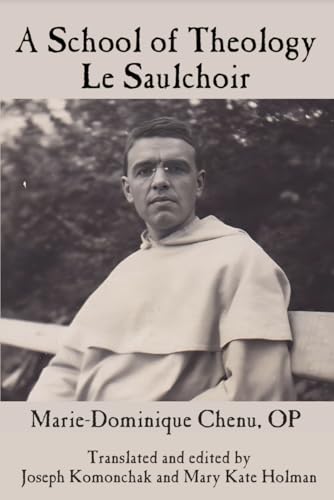 Book cover featuring a portrait of a monk, Marie-Dominique Chenu.