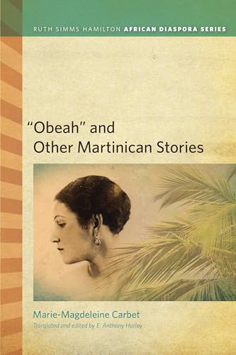 Book cover: “Obeah” and Other Martinican Stories, with a woman’s profile.