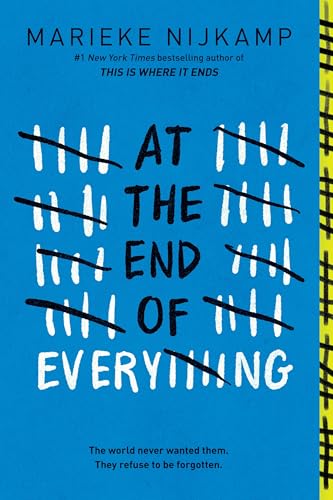 Book cover: blue background with black tally marks and white title text.