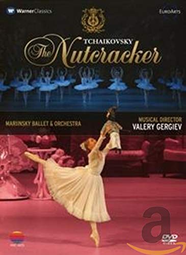 DVD cover for Mariinsky Ballet’s “The Nutcracker” featuring dancers.