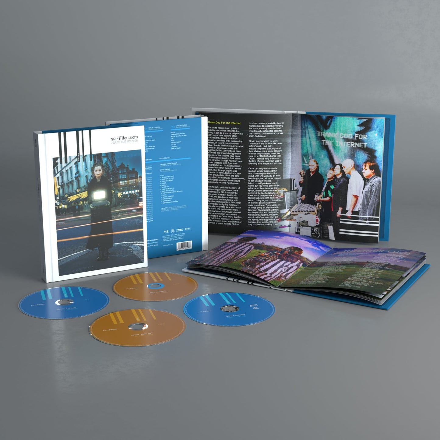 Marillion - marillion.com (3CD/BD) [CD]
