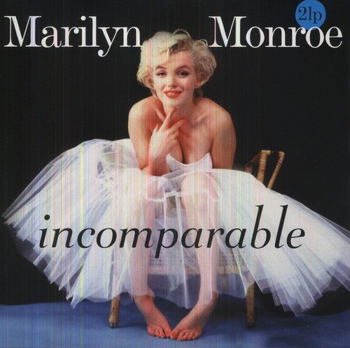 The album cover features Marilyn Monroe sitting on a chair, wearing a white dress.