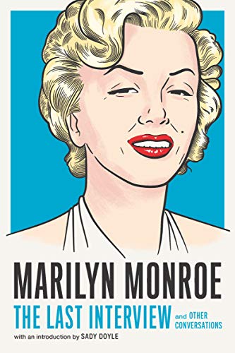 Book cover featuring an illustrated portrait of Marilyn Monroe smiling.