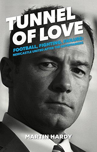 Book cover: black and white portrait of a man, text "Tunnel Of Love".