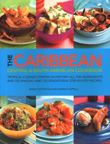 Colorful cookbook with tropical food images, vibrant cover, and likely a medium size.