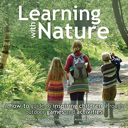 Book cover: children and adult walking on a woodland path.