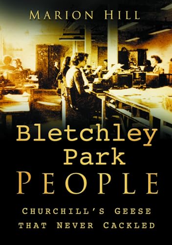 Book cover: Bletchley Park People, showing women working with typewriters.