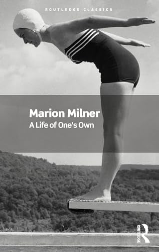Book cover: woman in swimsuit diving, title "A Life of One's Own".