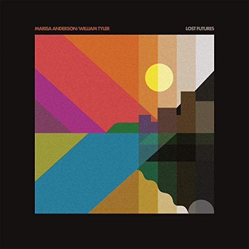 CD cover with abstract geometric shapes in shades of purple, orange, and blue.