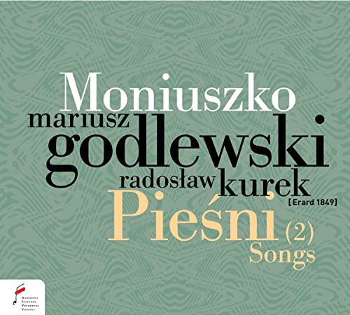CD cover for Mariusz Godlewski performing Moniuszko songs, volume 2.
