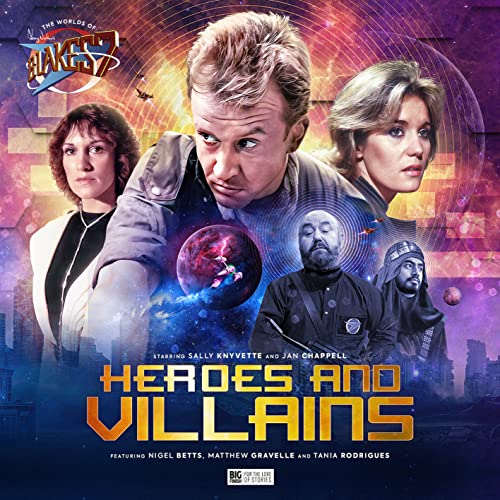 The Worlds of Blake's 7" cover featuring actors Sally Knyvette and Jan Chappell.