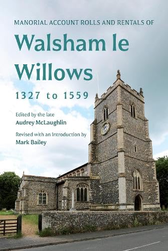 Book cover featuring a stone church tower and the title “Walsham le Willows.”