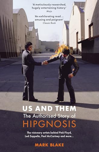 Book cover featuring two men in suits, one seemingly on fire.