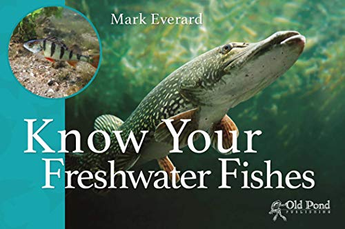Book cover featuring a large pike swimming underwater with a small perch inset image.