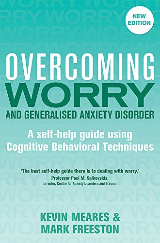 Book cover: "Overcoming Worry and Generalised Anxiety Disorder," 2nd Edition.