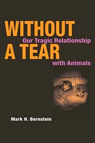 Book cover: "Without a Tear," featuring two monkeys and author's name.