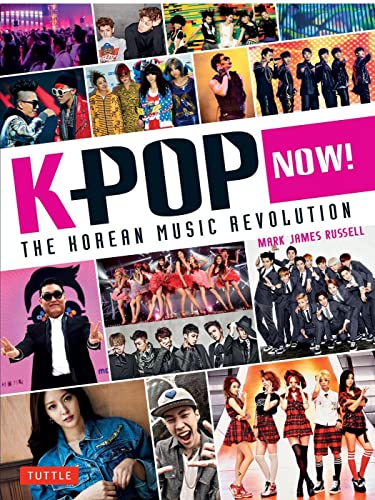 Book cover featuring a collage of various K-pop artists and the title K-POP NOW!