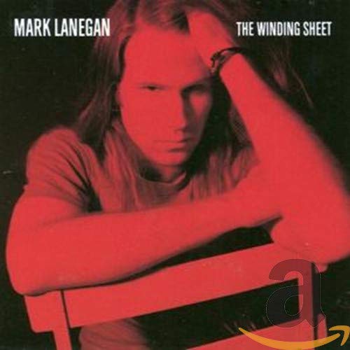 Red-toned album cover featuring Mark Lanegan with hand on forehead.