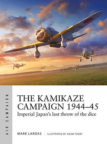 Book cover depicting Japanese aircraft preparing for a kamikaze mission.
