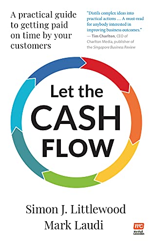 Book cover: “Let the Cash Flow” by Simon J. Littlewood and Mark Laudi.