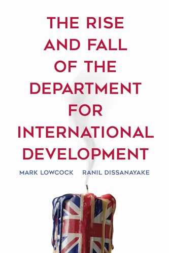 Book cover: red text, melting candle with Union Jack, authors Lowcock & Dissanayake.