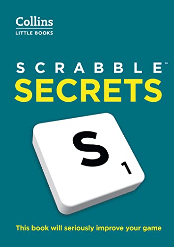 Book cover for "SCRABBLE Secrets" with a Scrabble tile showing the letter S.