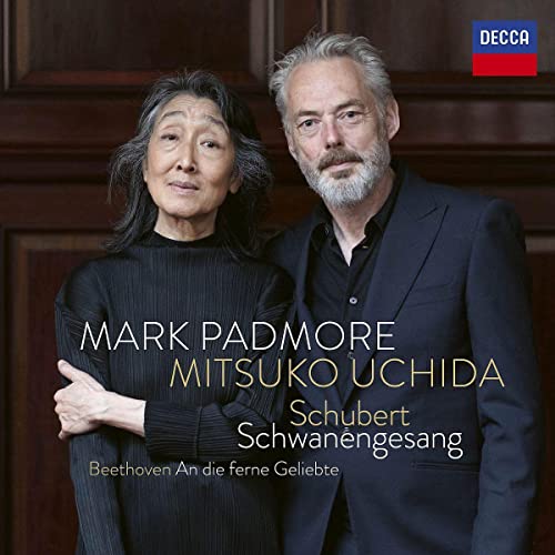 CD cover featuring portraits of Mark Padmore and Mitsuko Uchida.