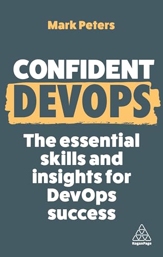 Book cover: "Confident DevOps" with bold white and yellow text.