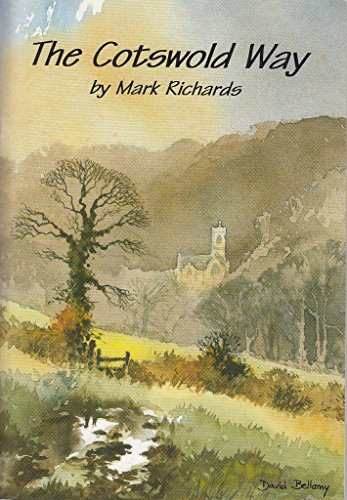 Book cover depicting a watercolor landscape with a church and tree.