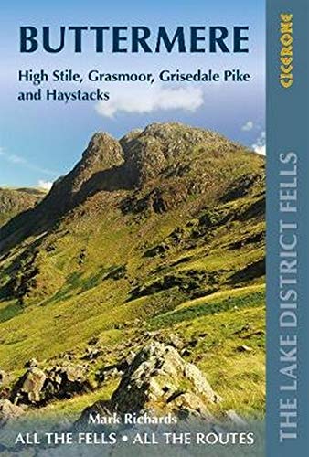 Book cover featuring a green, rocky mountain landscape of Buttermere.