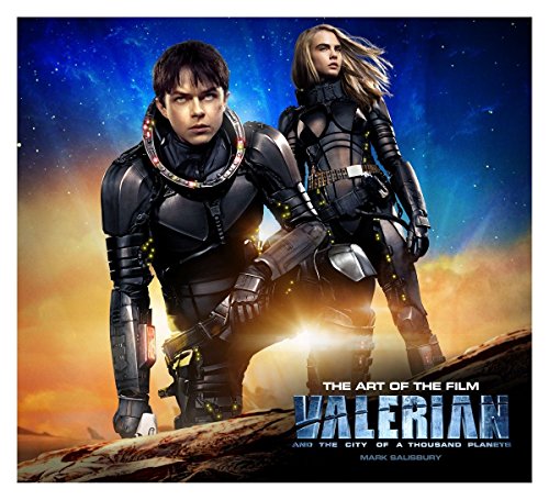 Book cover featuring two actors in sci-fi armor against a space background.