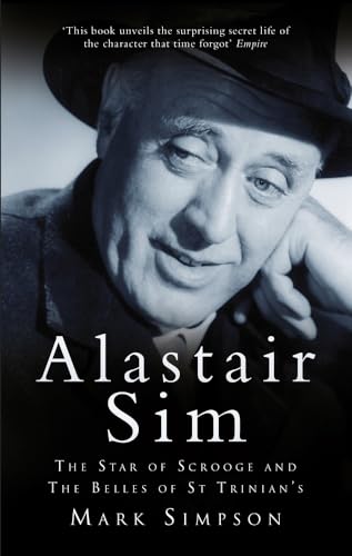 Book cover featuring a portrait of actor Alastair Sim in a hat.