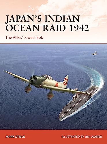 Book cover depicting a Japanese aircraft carrier and fighter plane in 1942.
