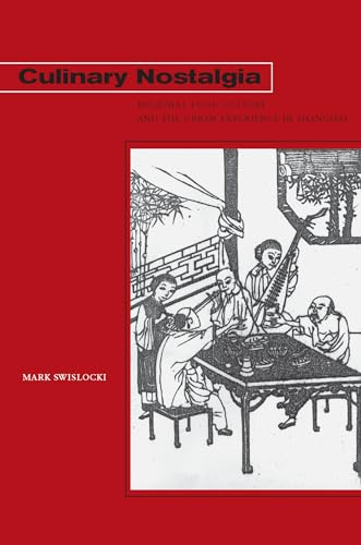 Book cover: “Culinary Nostalgia” with a vintage illustration of diners.