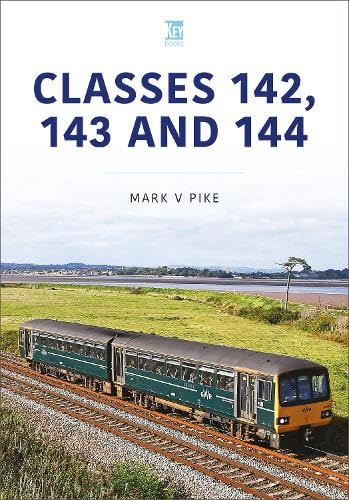 Book cover with title "CLASSES 142, 143 AND 144" and a green train.