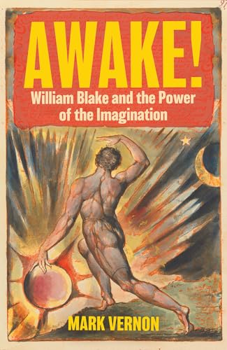 Book cover with a nude man and sun, moon, and stars in background.