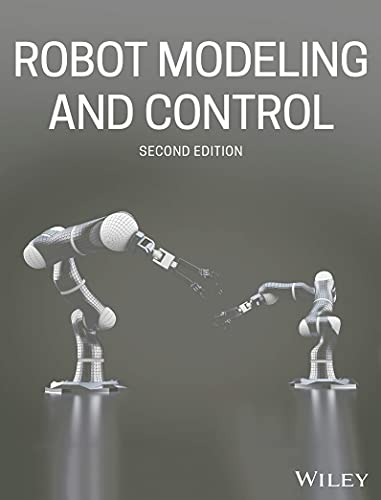 Book cover: "Robot Modeling and Control," second edition, with robotic arm image.