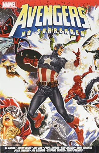 Avengers comic book cover featuring Captain America, Spider-Man, and other heroes.