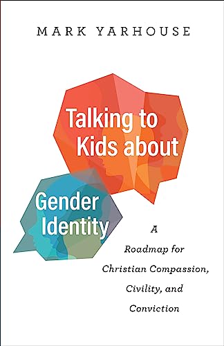 Book cover with colorful speech bubbles and title about gender identity.