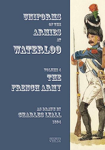 Book cover depicting a French soldier in uniform from the Waterloo era.
