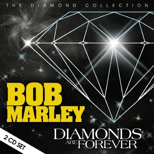 Bob Marley “Diamonds Are Forever” CD cover with a large diamond graphic.